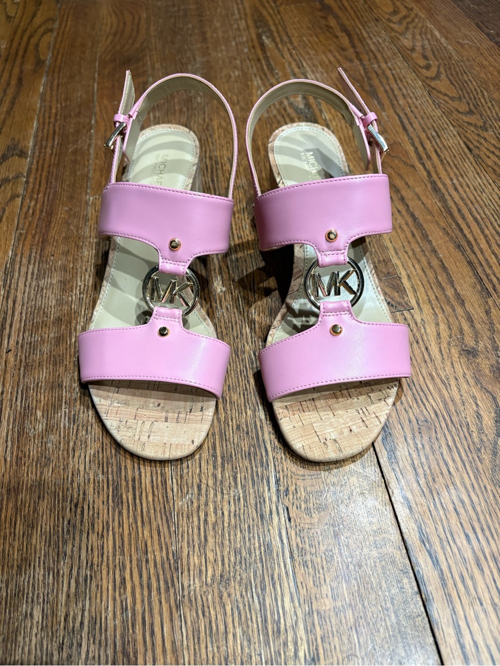 Michael Kors Pink Logo Women’s Shoes Sandals